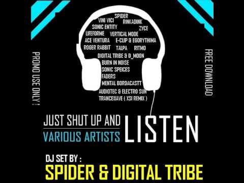 SPIDER & DIGITAL TRIBE DJ SET 2014 PART 1 FREE DOWNLOD