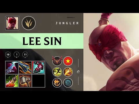 Lee Sin Jungle vs Evelynn - VN Grandmaster Patch 25.24