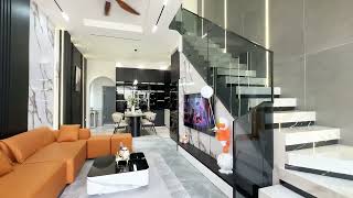 NỘI THẤT NHÀ PHỐ SỬ DỤNG TONE MÀU THANH LỊCH