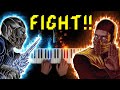 Mortal Kombat Theme Song OLD VS NEW Piano Battle