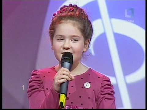 Dainų dainelė 2012 Julija Rockina ir Rugilė Kunelytė