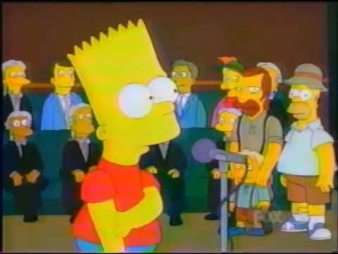 The Simpsons Syndication Promo (1995): “Bart vs. Australia“ (S06E16) (15 second)