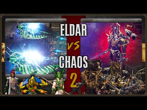 Warhammer 40,000: Dawn of War 2 - Faction Wars 2024 | Eldar vs Chaos Space Marines #2