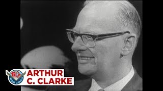 Arthur C. Clarke talks A Space Odyssey and artificial intelligence, 1968