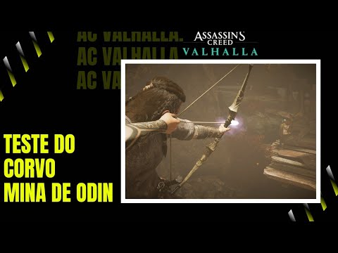 COMO CONCLUIR O TESTE DO CORVO DA MINA DE ODIN EM ASSASSIN'S CREED VALHALLA - DESAFIO DE MAESTRIA