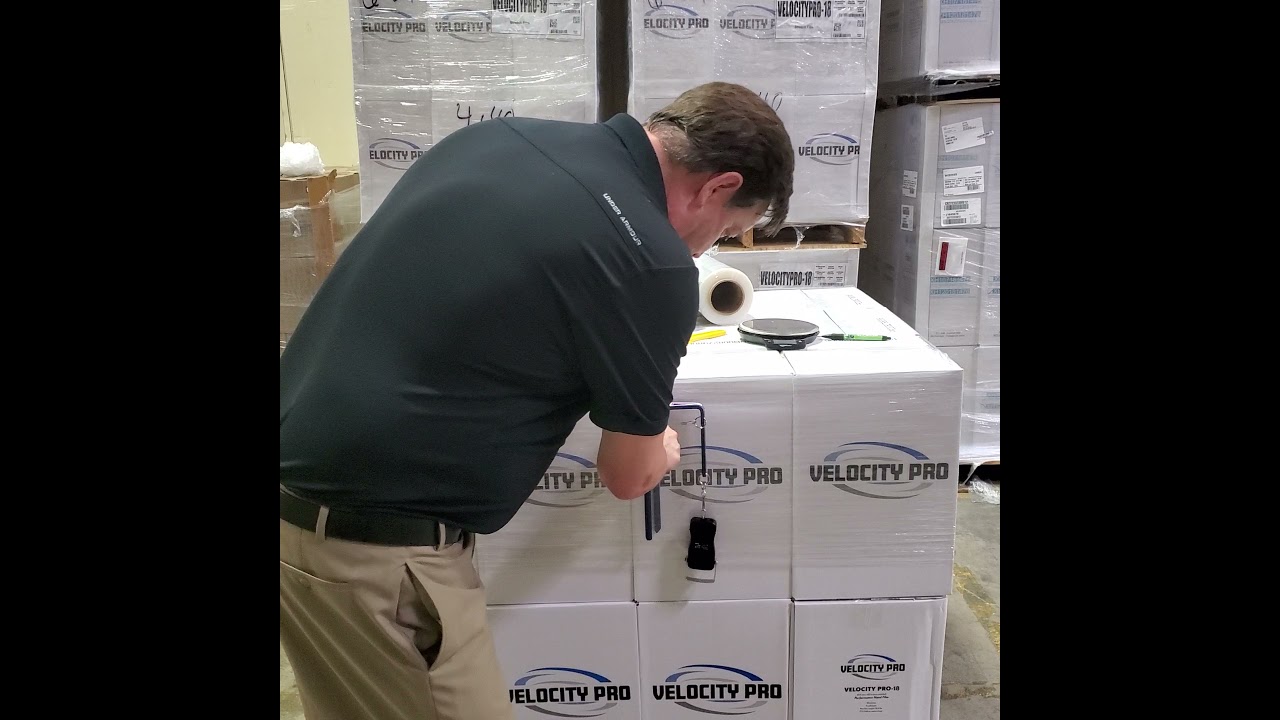 TPC Velocity Pro stretch hand film test