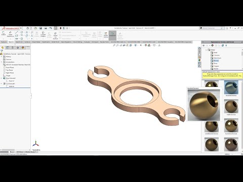 SolidWorks Tutorial - April 2020 - Exercise 07 - Part 02