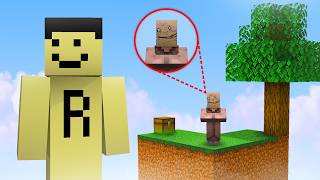 លើមេឃពីរនាក់អ្នកភូមិ Minecraft sky block លើមេឃពីរនាក់អ្នកភូមិ Minecraft sky block