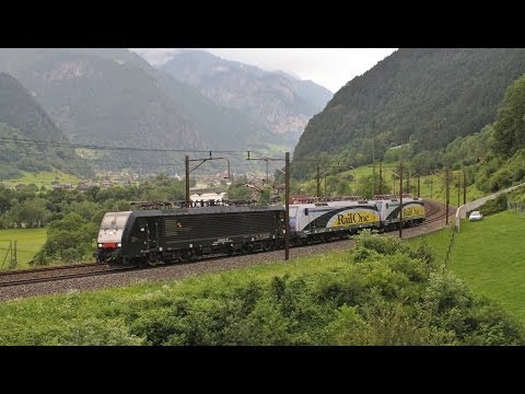 Bahnverkehr am Gotthard - RailOne Re 474
