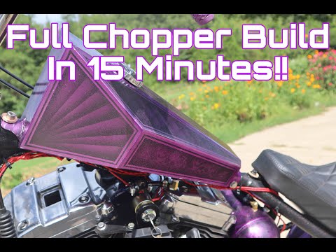 Building A Chopper in 15 Minutes!!!