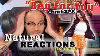 Charli XCX - Beg For You feat. Rina Sawayama FIRST LISTEN REACTION [Official Video]