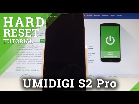 How to Master Reset UMIDIGI S2 Pro - Clear eMMC / Hard Reset Solution