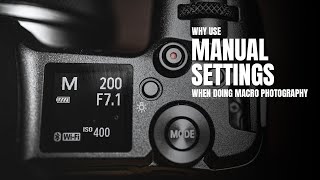 Why do PRO Photographers use Manual Settings?