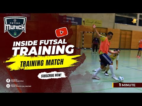 ⚽ 🥅 FUTSAL TRAINING MATCH | Inside Futsal Training | TSV Neuried Munich Futsal #futsal #futbolsala