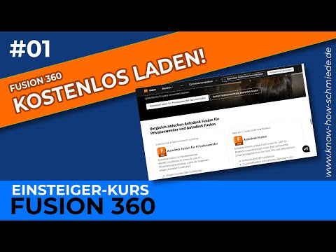#01 Download & install Fusion 360 for free ✅ Step-by-step guide for beginners (2025)