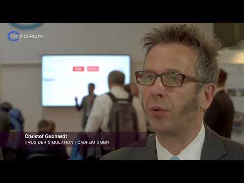 Vortragender auf dem CAE-Forum: CADFEM