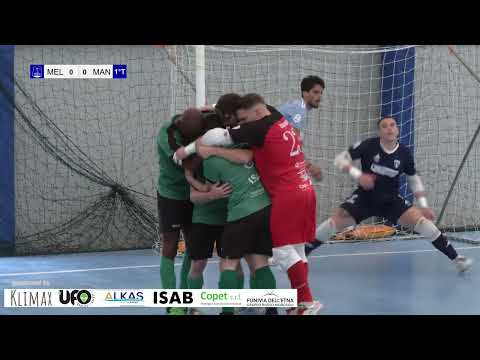 Città di Melilli Vs Manfredonia - Futsal serie A2 Elite PlayOff (andata semifinale) -