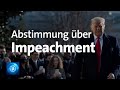 USA Abstimmung über Trump Impeachment