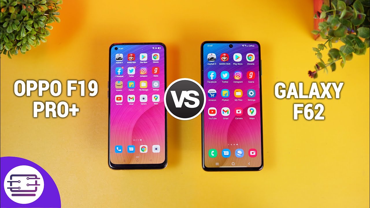 Oppo F19 Pro+ vs Samsung Galaxy F62 Speedtest [Dimensity 800U vs Exynos 9825] 🔥🔥