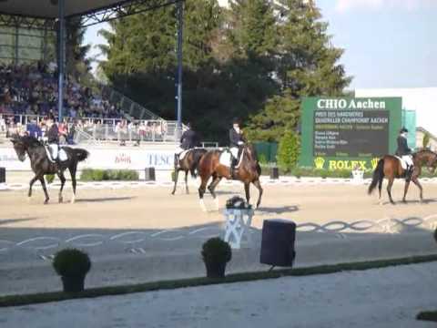 Kreisverband Aachen in the Quadrille Championships, July 2011, Aachen, Germany