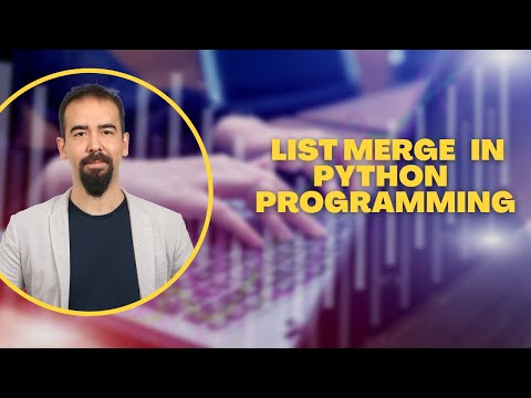 34 Merging Two Lists In Python Programming