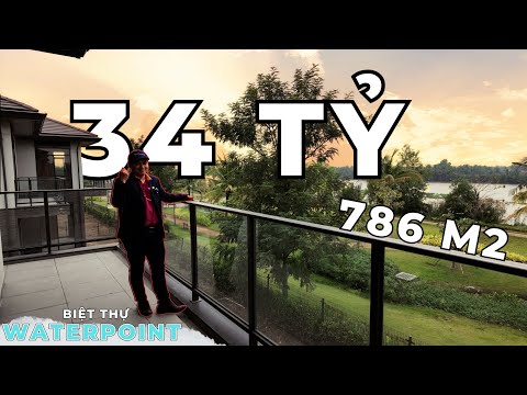 Dinh thự bên bờ sông Vàm Cỏ Đông tại Waterpoint Long An | Dinh thự sông giá tốt