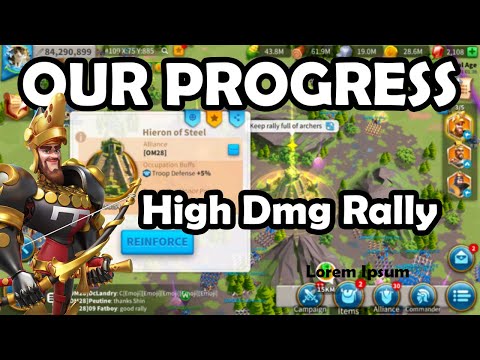 Big Rewards + Buff  [ How to Capture Hieron ] Legendary Commander T5 | Rise of Kingdoms