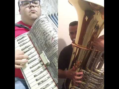 🎼 Hino 353 - Eleitos nós somos 🎶 | Acordeon e Tuba | Part. Igor Tubista