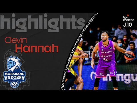 Clevin Hannah: 19 puntos en la primera mitad