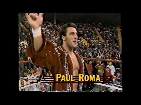 Rick Martel vs Paul Roma   SuperStars April 28th, 1990