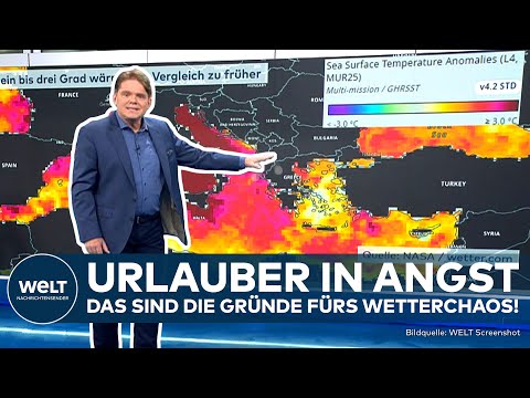 MALLORCA: Balearen-Unwetter! - Extrem warme Wassertemperaturen sorgen für Wetterchaos am Mittelmeer!