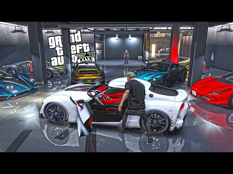 RUBO Auto Di Lusso Con Franklin (in un modo geniale) - GTA 5 MOD VITA DA GANGSTER⁵ #108