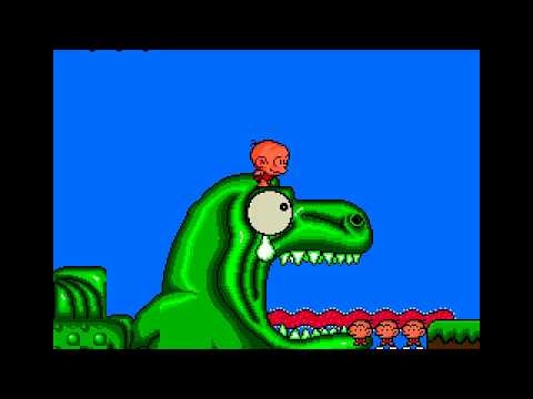 Bonk's Adventure Longplay (TurboGrafx-16/PC Engine) [60 FPS]