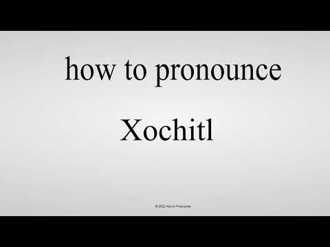 How to pronounce Xochitl (CORRECTLY)