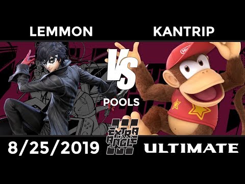 Extra Angle 3: Pools - Lemmon (Joker) vs Kantrip (Diddy Kong)