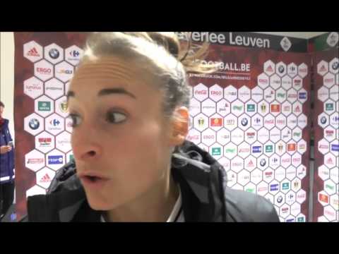 Tessa Wullaert na België - Schotland op 11.04.2017