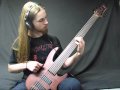 Obscura - Incarnated on Fretless bass guitar ...