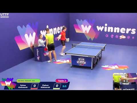 WINners CUP table 2  03.09 Syksa Aleksandr - Ziakun Aleksandr   14:30