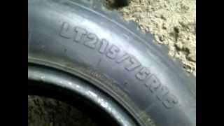 Llantas #15 LT215/75R15 para 4X4