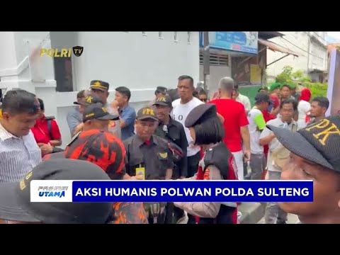 AKSI HUMANIS POLWAN POLDA SULTENG