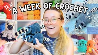 VLOG: A Week of Crochet✨ Market Prep, New Patterns, + Days In My Life!