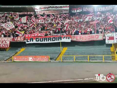 "" Barra: La Guardia Albi Roja Sur • Club: Independiente Santa Fe