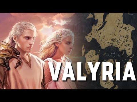 Valyria - Map Detailed (Game of Thrones)