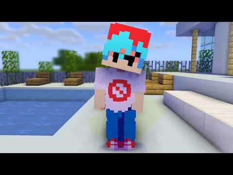 MONSTER SCHOOL :CHICKEN WING MEME FNF BOYFRIEND - Minecraft Animation