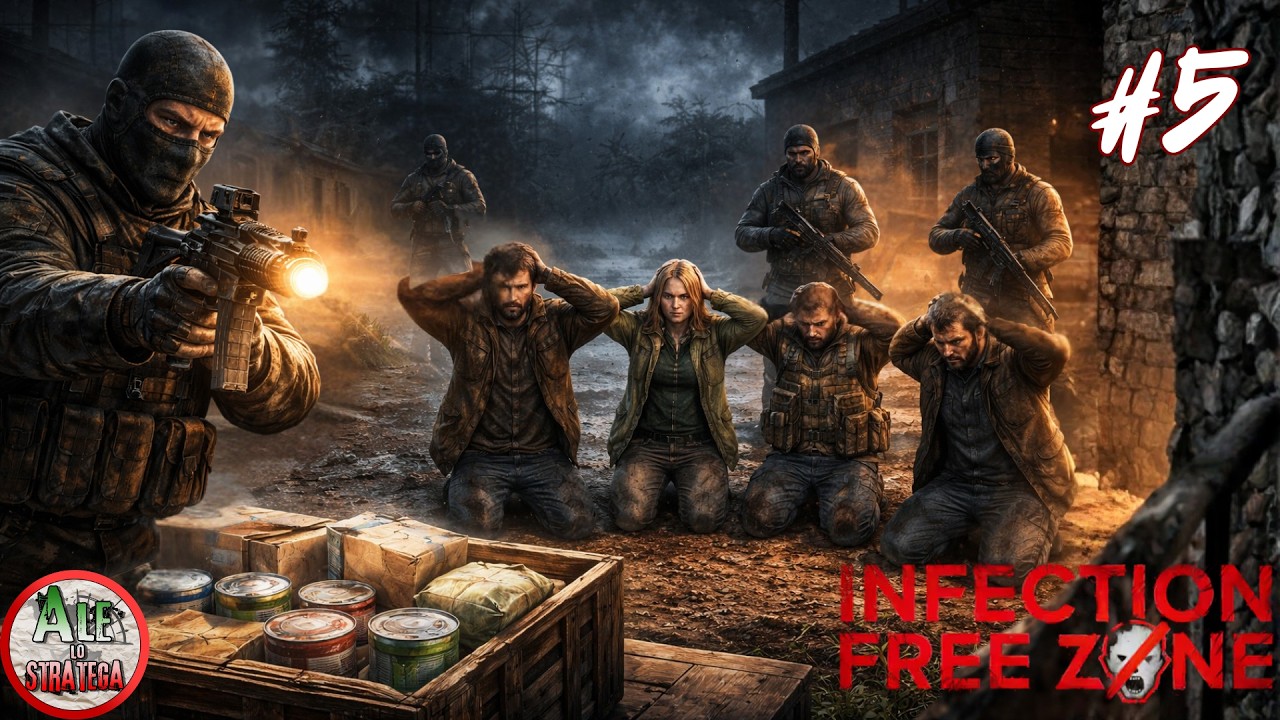 RISCHIAMO GROSSO MA SALVIAMO DUE SQUADRE DI VETERANI || INFECTION FREE ZENA || RUN 1 #5