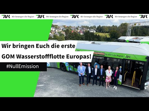 Wir bringen Euch die erste GOM Wasserstoffflotte Europas! 🚍 RVK
