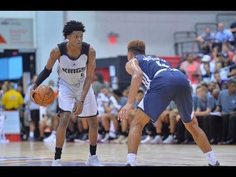 De'Aaron Fox vs Grizzlies 2017 Summer League) - 17 Pts, 5 Rebs, 3 Steals!