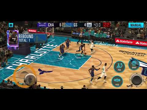 NBA 2K mobile on iPhone 13 pro max (season 45 NBA finals)