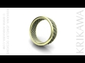 video - Moire Wedding Band