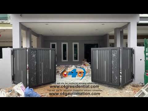 Latest Folding Front Gates Designs for House / Automatic Gates Dealers in India